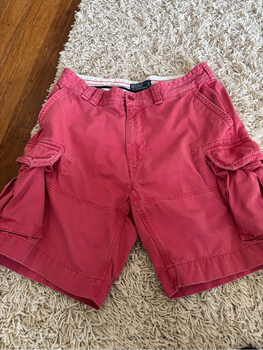 Polo ralph lauren Vintage Red Cargo Men’s Shorts size 36